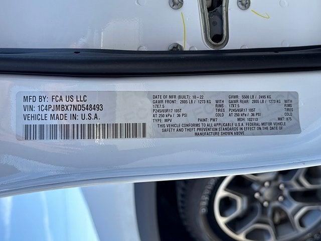 2022 Jeep Cherokee Trailhawk 4x4