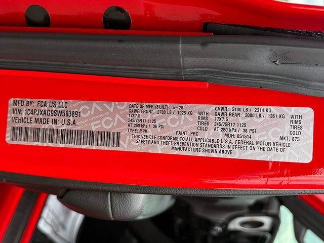 2025 Jeep Wrangler 2-Door Sport 4x4