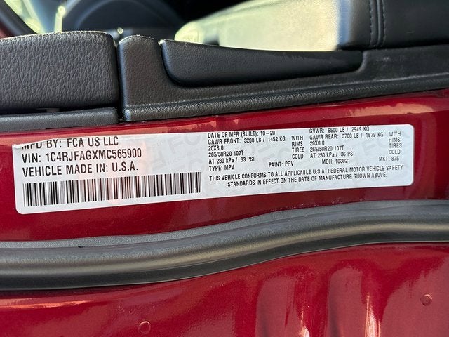 2021 Jeep Grand Cherokee Laredo X 4x4