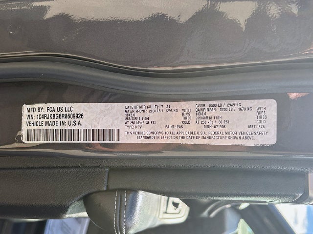 2024 Jeep Grand Cherokee L Limited 4x4