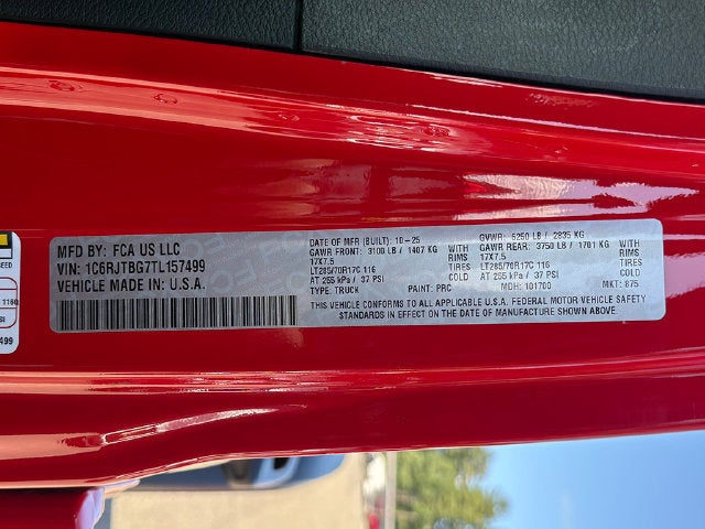 2026 Jeep Gladiator Rubicon 4x4