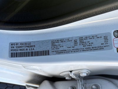 2023 RAM 1500 Big Horn Crew Cab 4x4 5'7' Box