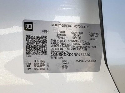 2024 Chevrolet Suburban 4WD Z71