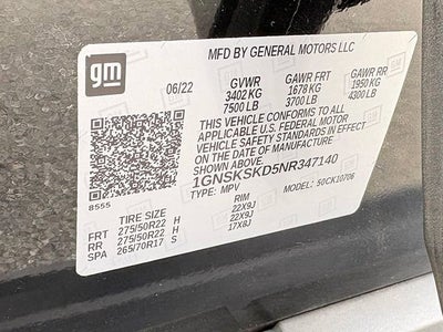 2022 Chevrolet Tahoe Premier