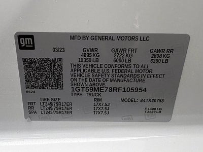 2024 GMC Sierra 2500HD 4WD Double Cab Standard Bed SLE