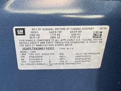 2017 GMC Terrain SLE-2