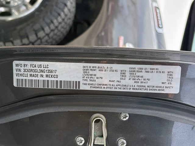 2022 RAM 3500 Tradesman Crew Cab 4x4 8' Box