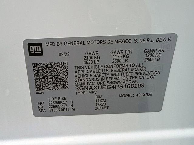 2023 Chevrolet Equinox AWD LT