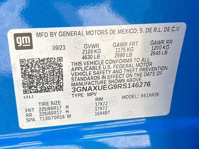 2024 Chevrolet Equinox AWD LT