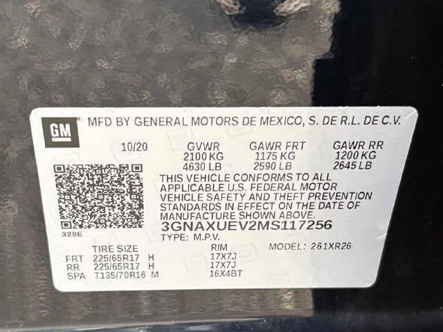 2021 Chevrolet Equinox AWD LT