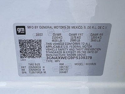 2023 Chevrolet Equinox AWD RS