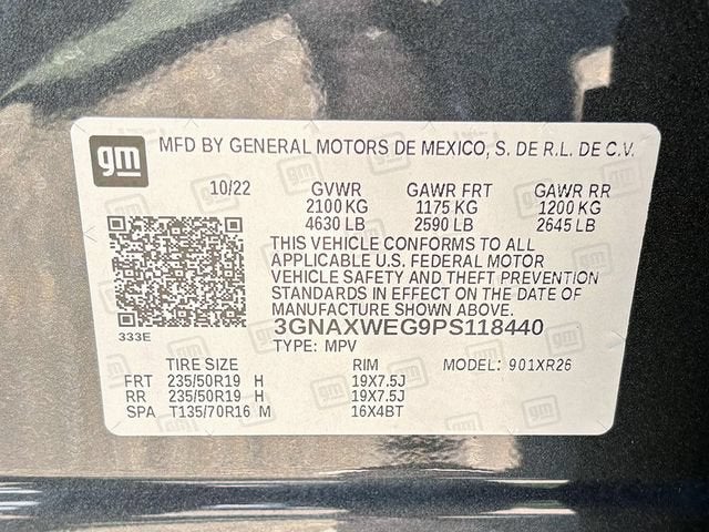 2023 Chevrolet Equinox AWD RS