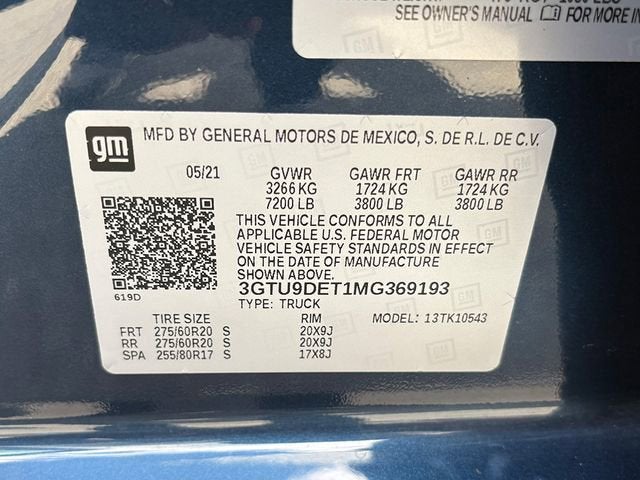 2021 GMC Sierra 1500 SLT