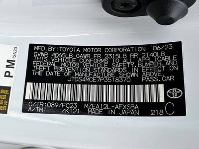 2023 Toyota Corolla SE
