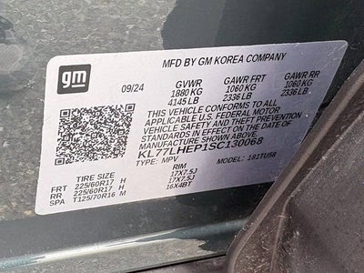 2025 Chevrolet Trax FWD LT