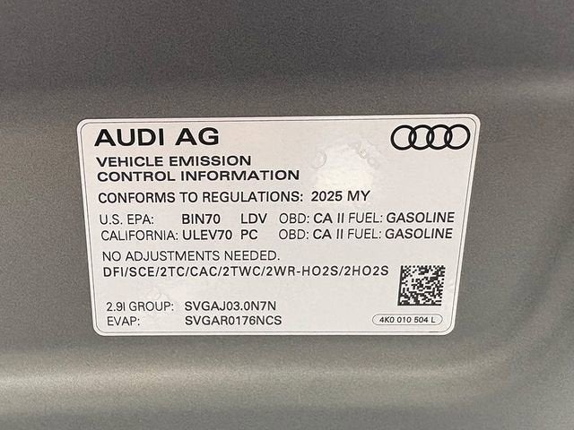 2025 Audi S6 Premium Plus TFSI quattro Tiptronic