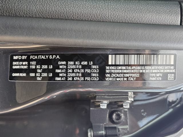 2022 Jeep Renegade Altitude 4x4