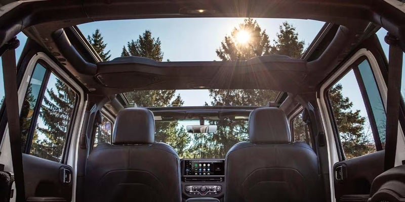 Jeep Wrangler - Hard top View- roof View