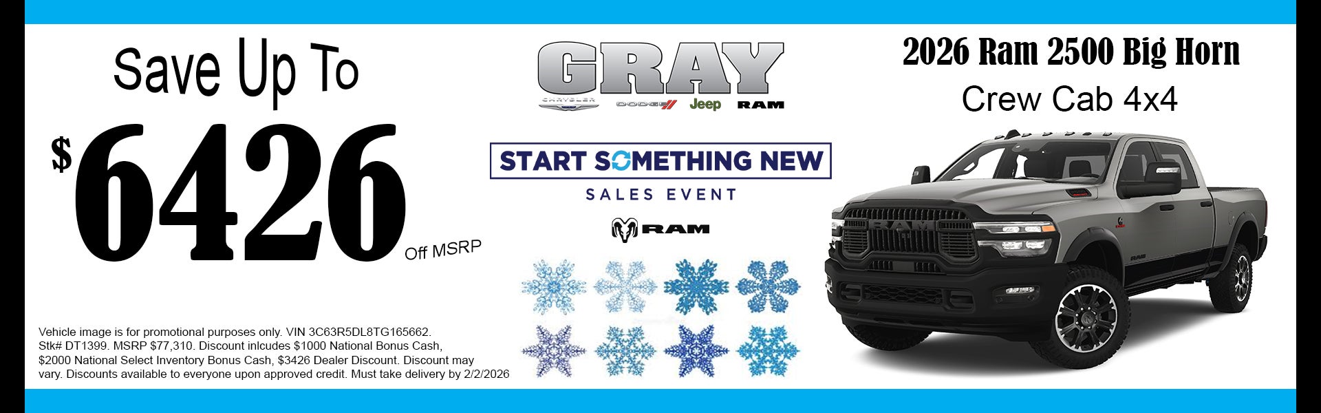 Ram 2500 Special Discount