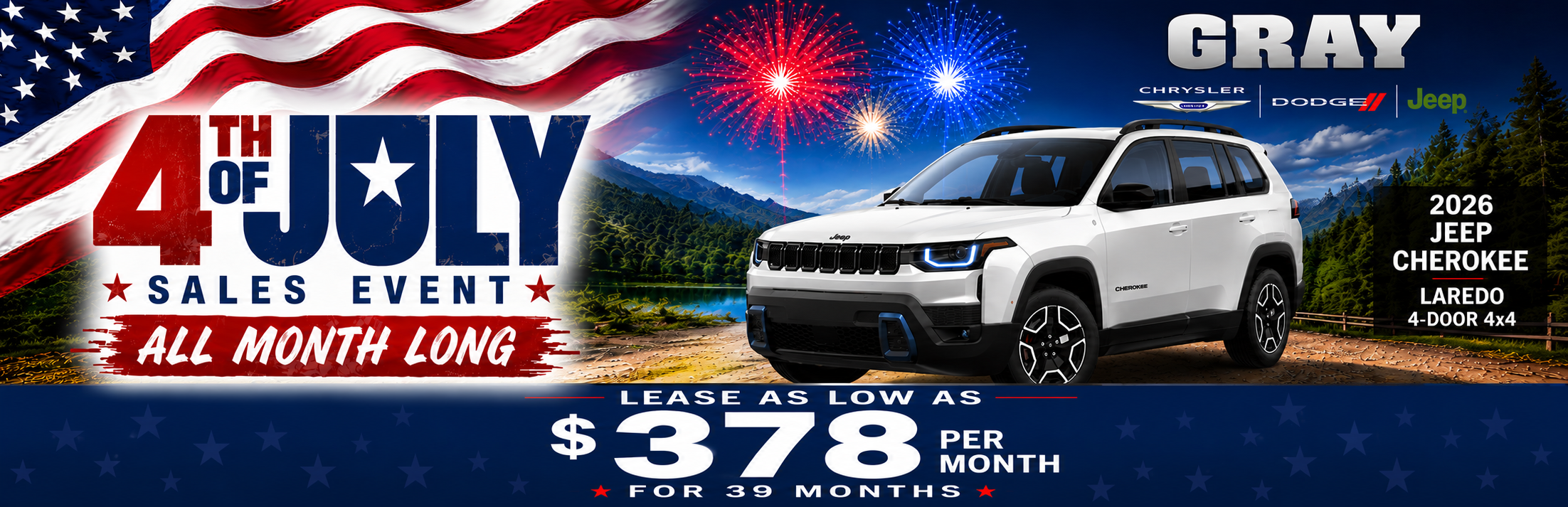 Cherokee July 2026 Offer