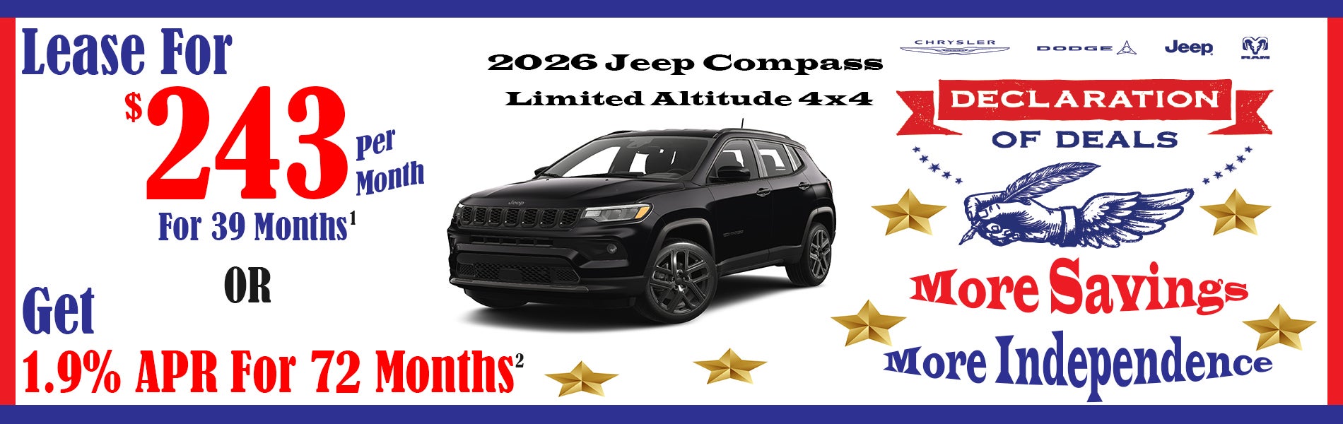 Jeep Compass Offer