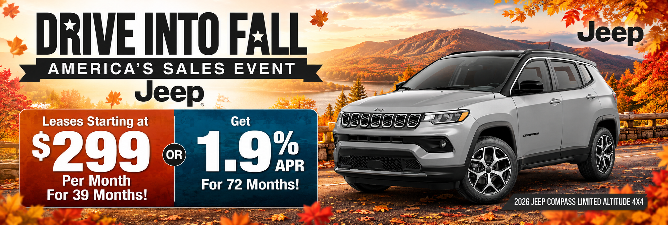 Jeep Compass October Specials