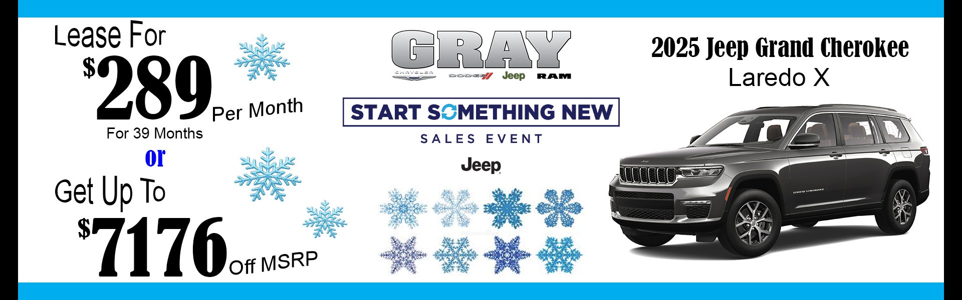 Jeep Grand Cherokee January Special