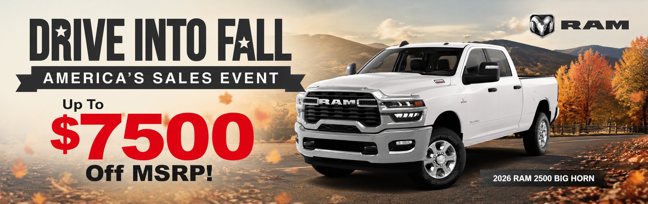 Ram 2500 September Offer