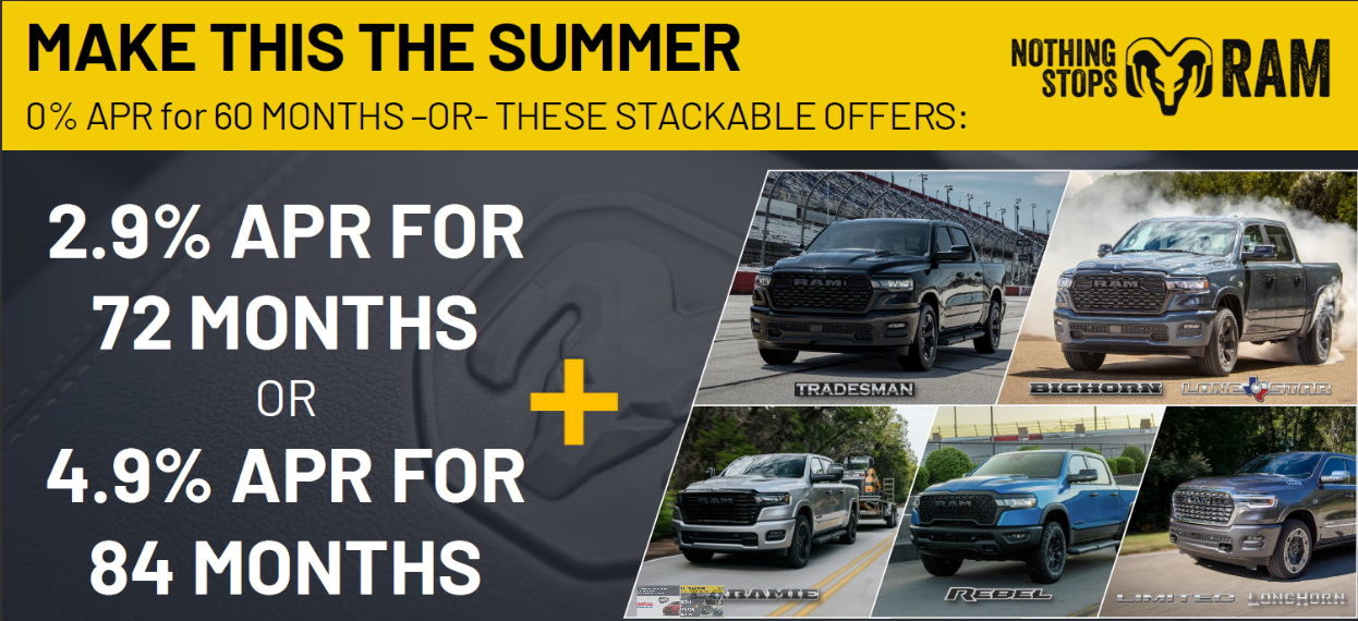 Ram APR Offers