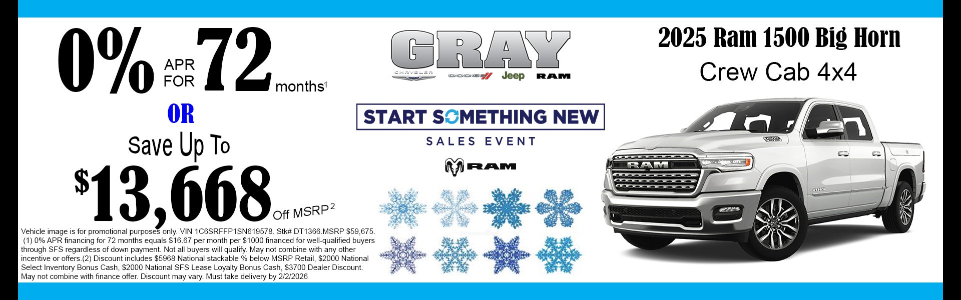 Ram 1500 Discount Special