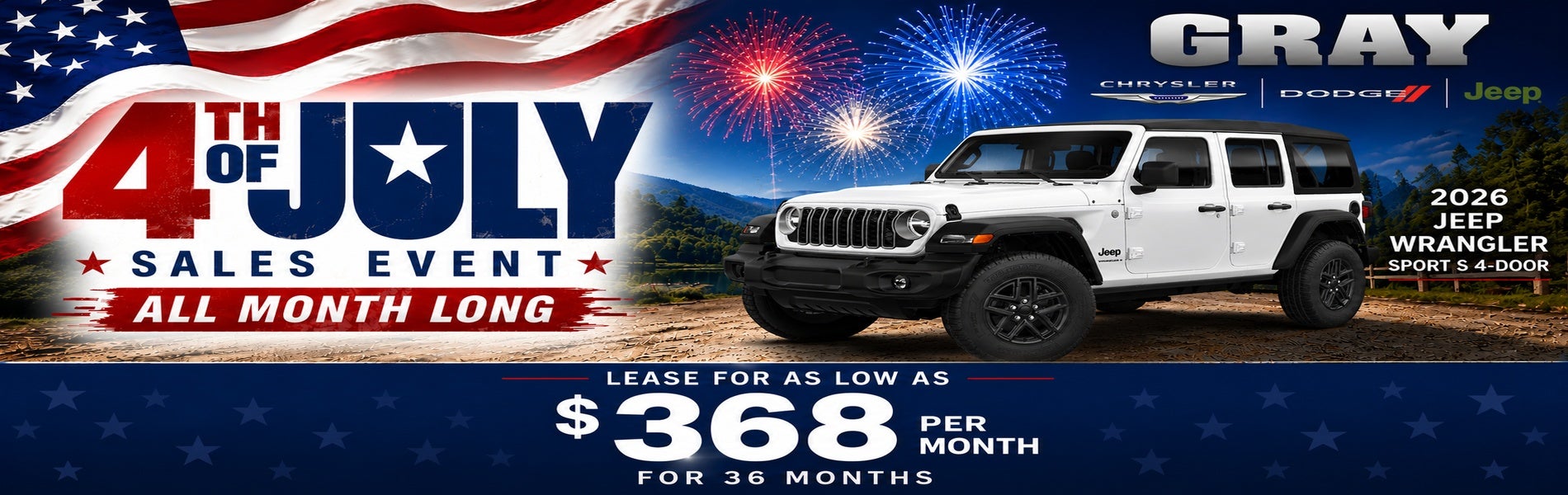 Jeep Wrangler July 2026 Offer