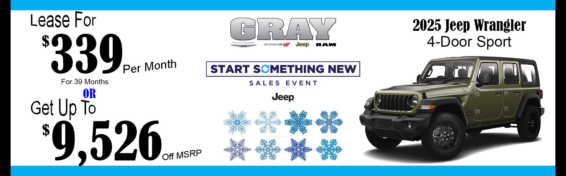 Jeep Wrangler January Special